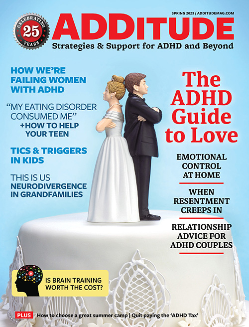 Spring 2023 issue of ADDitude magazine!