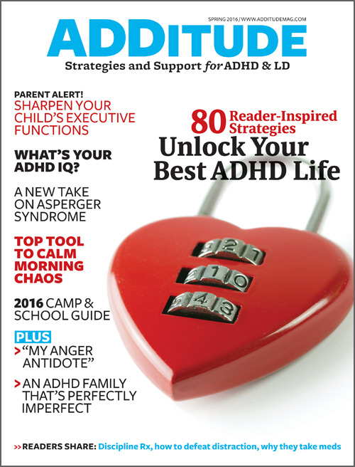 Spring 2016: Unlock Your Best ADHD Life