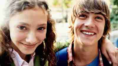 A boy and a girl with ADHD who are going through puberty