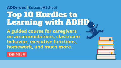 ADHD at School - a free course for parents